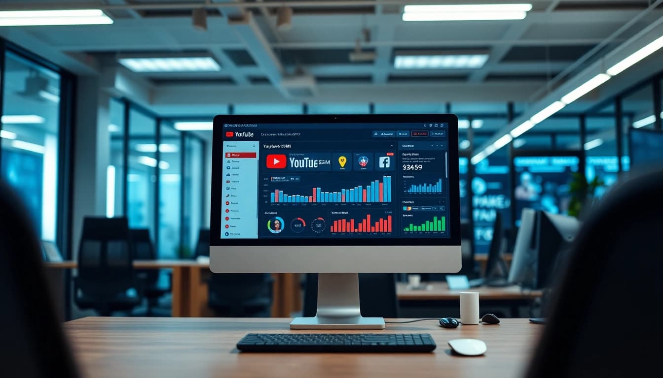 Promote your content effectively using a youtube smm panel in a dynamic digital workspace.