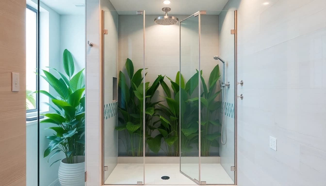Stylish elegant showers Australia showcasing modern design and serene atmosphere.
