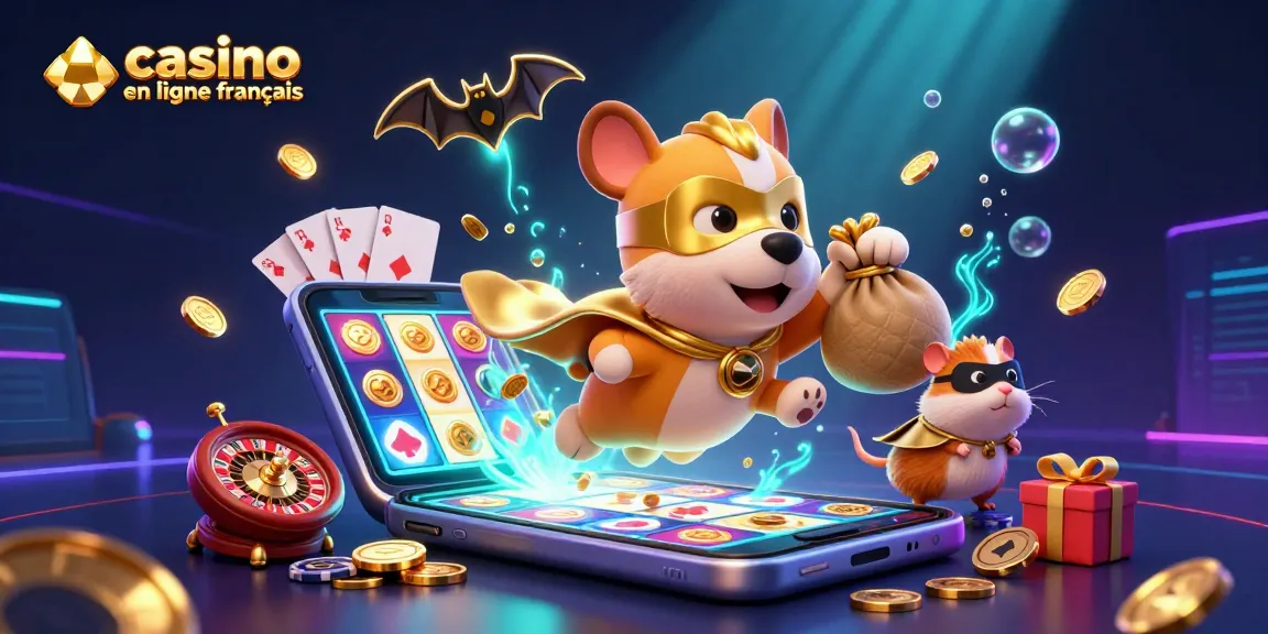 Casino en ligne français : animateur de jeux ajoutant une touche de fun et de gains aux joueurs