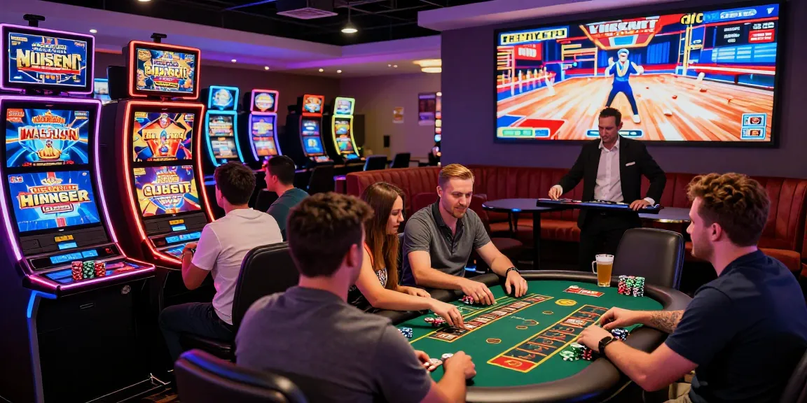Players enjoying the thrill of credit card casinos in a vibrant online casino environment with engaging gameplay.