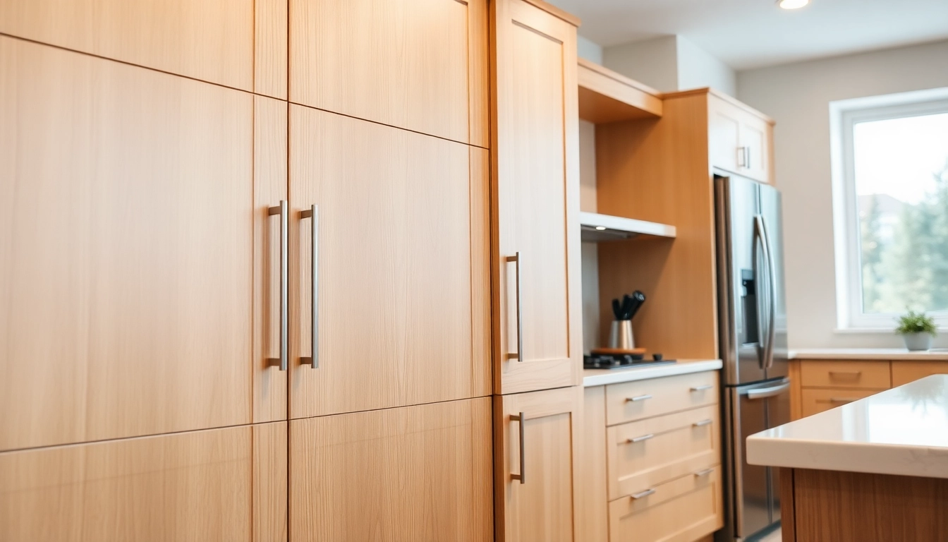 Enhance your space with Cabinet Refacing Saint Petersburg FL featuring elegant kitchen cabinetry.