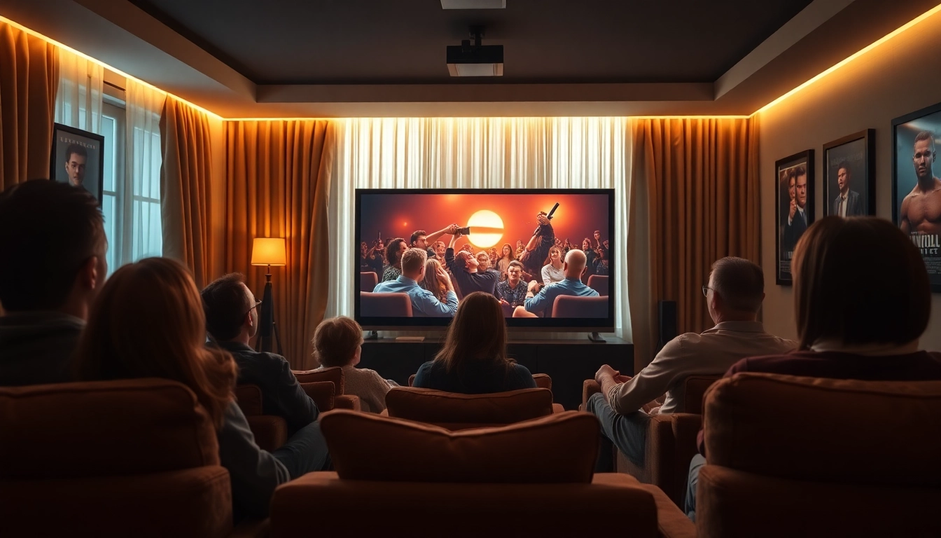 ดูหนังออนไลน์ ในบรรยากาศโรงภาพยนตร์ที่บ้านพร้อมการตกแต่งที่อบอุ่น