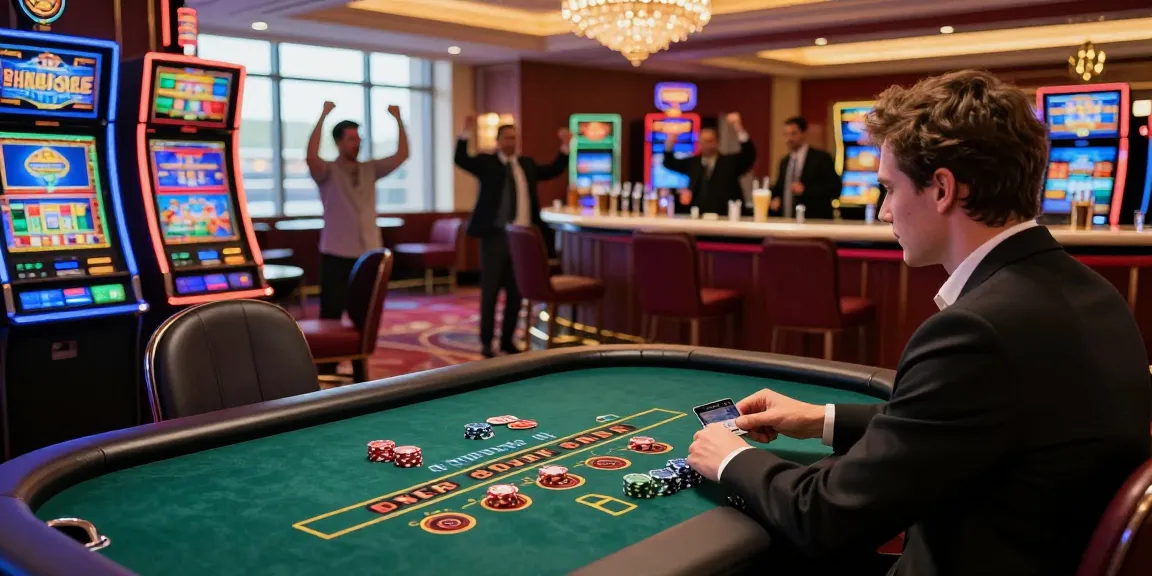 Engaging game at credit card casinos with friends celebrating excitement.