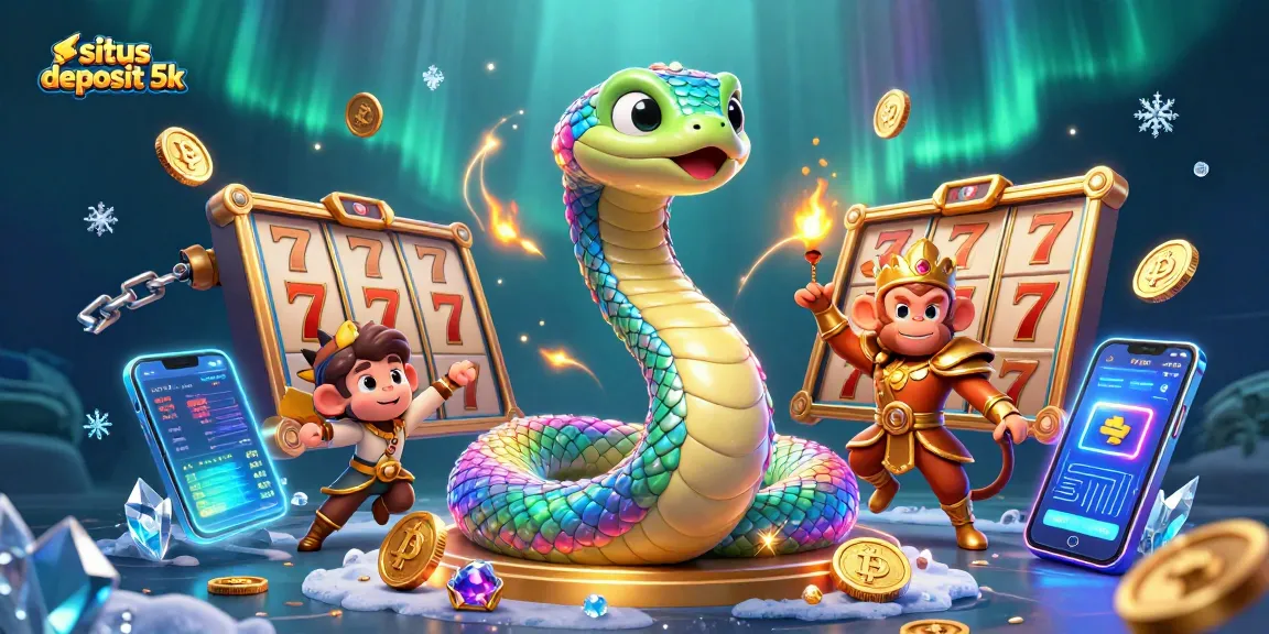 Spin big wins on situs deposit 5k with dynamic slot gameplay and vibrant animations.