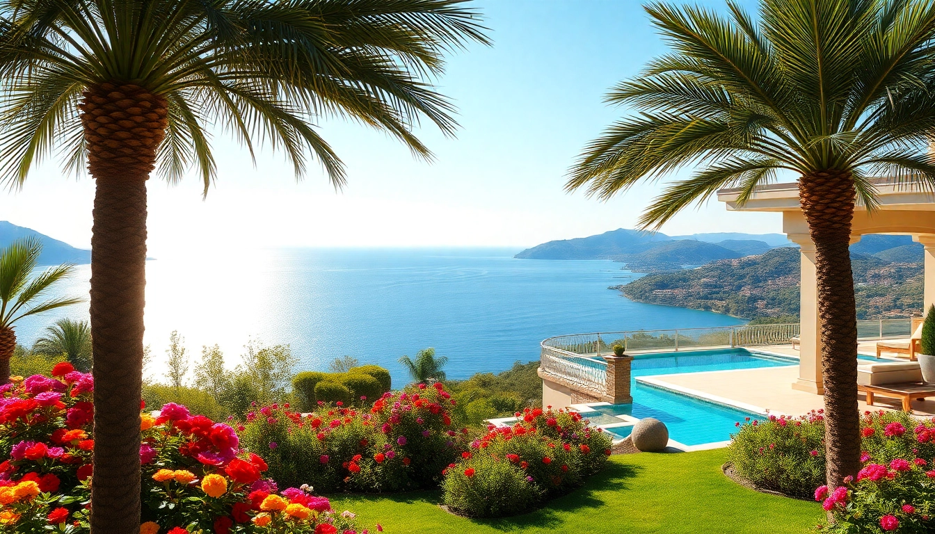 Showcase alanya turkey homes for sale featuring a luxurious villa with stunning sea views.