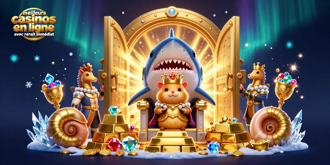 Meilleurs casinos en ligne avec retrait immédiat, remportez vos gains rapidement dans une atmosphère royale.