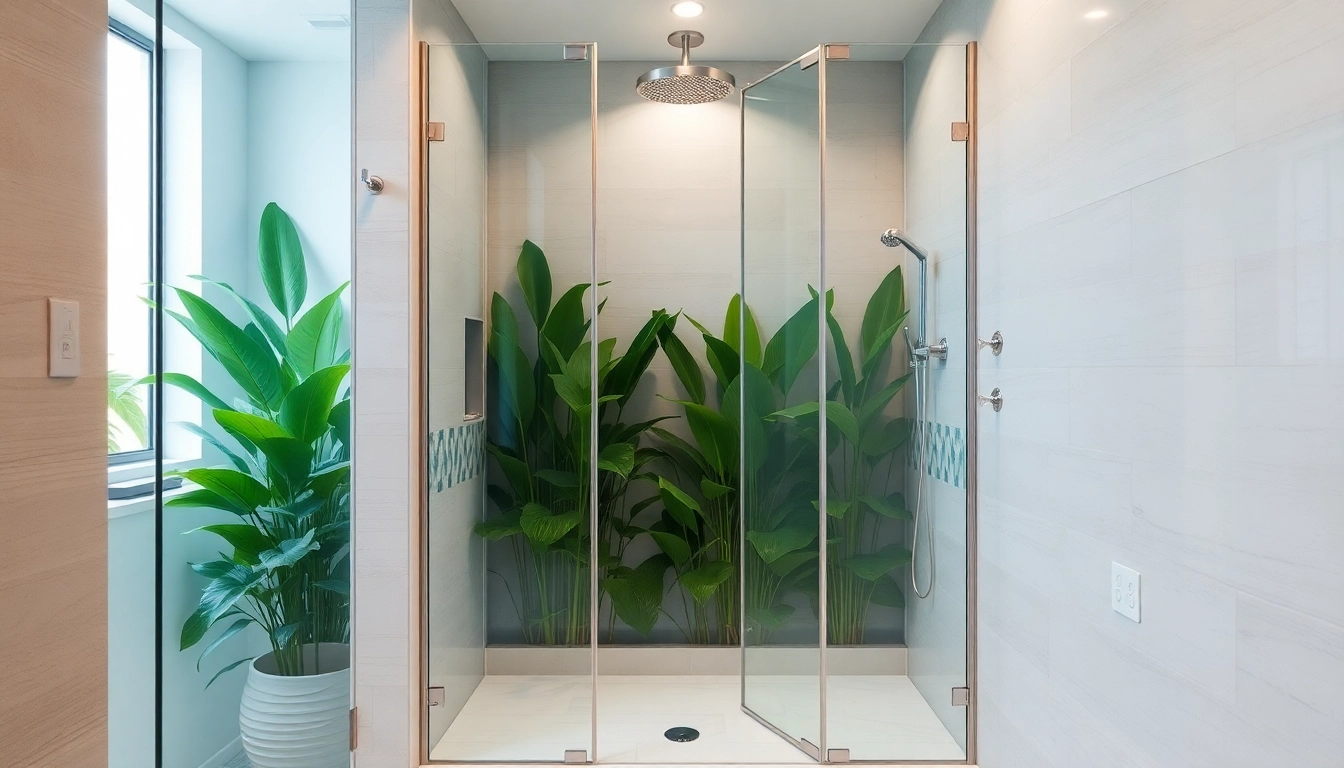 Stylish elegant showers Australia showcasing modern design and serene atmosphere.