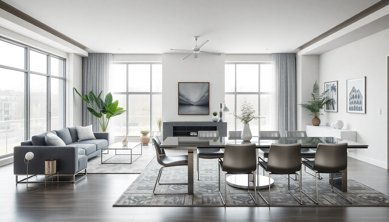 Explore stylish stainless steel furniture in a modern living room setting with sleek design elements.