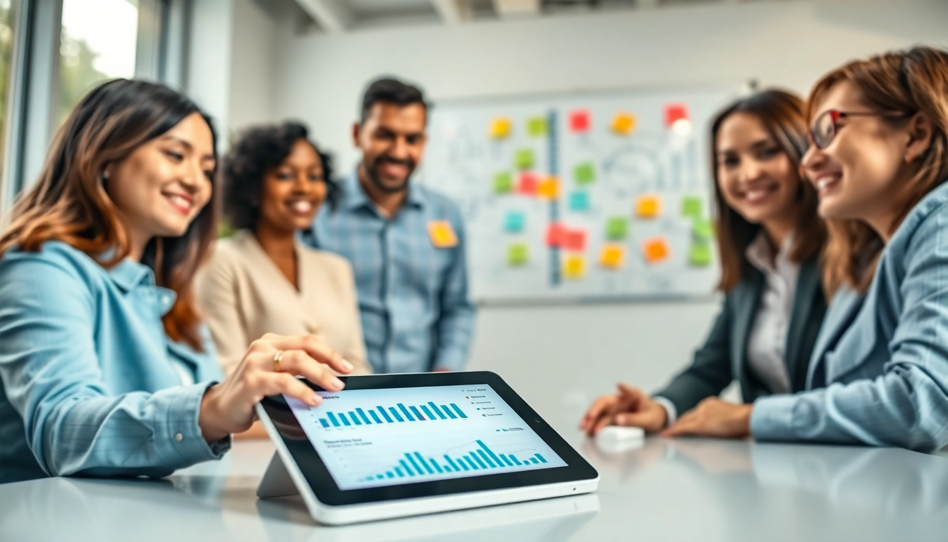 Analyze social media marketing companies edmonton strategies with a professional team in action.