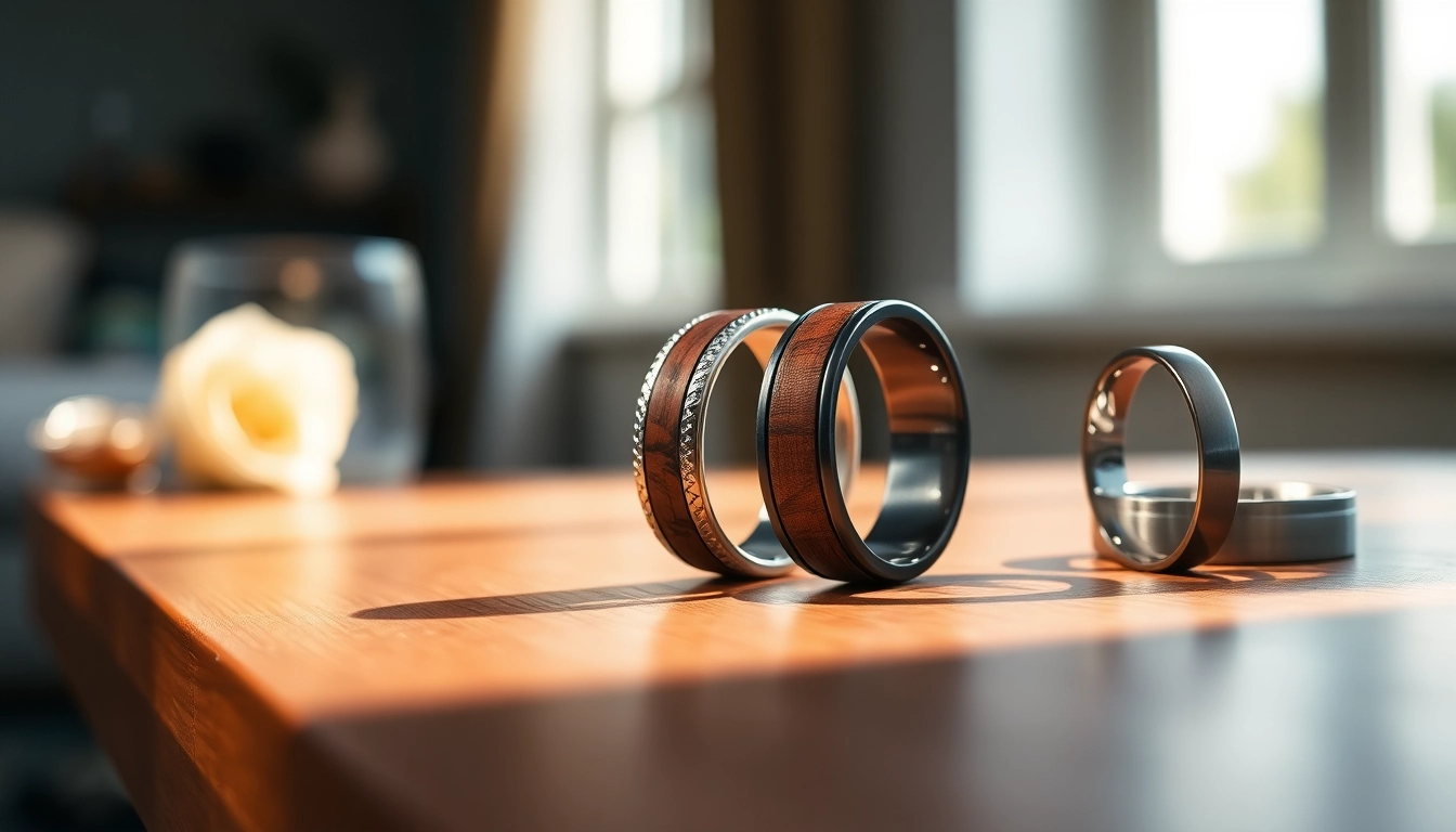 Unique Wedding Bands for Men: Distinct Styles and Personal Touches