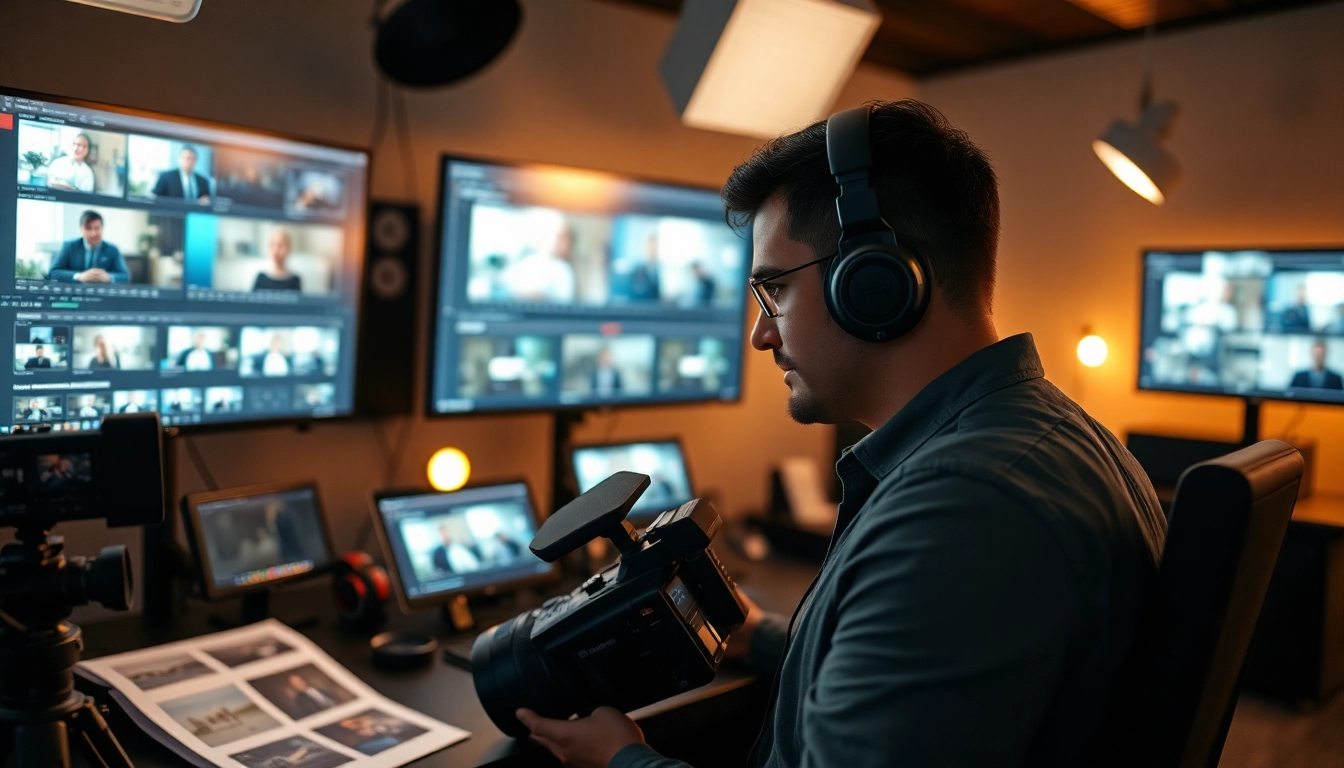Mastering Post-production & editing in a creative workspace focused on video tools.
