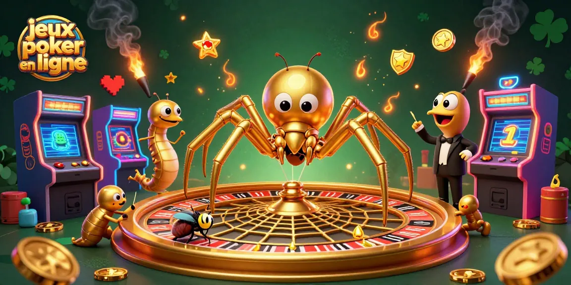 Gagnez avec les jeux poker en ligne dans un univers coloré de casino où l'adrénaline est à son comble.