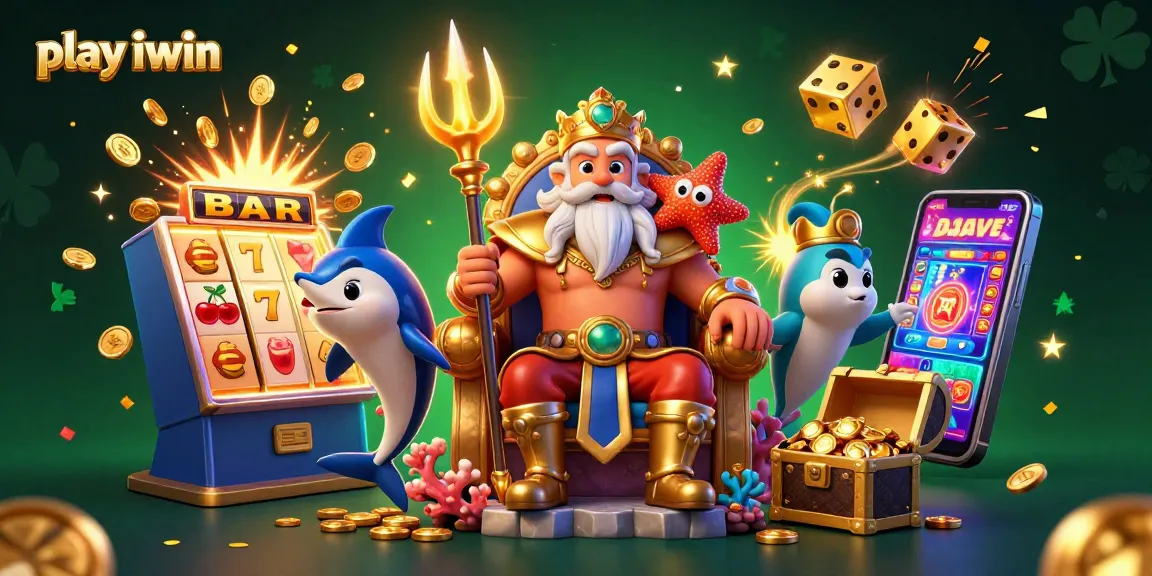 Engage in thrilling gameplay as you play iwin with Neptune amidst explosive jackpots and colorful casino elements.