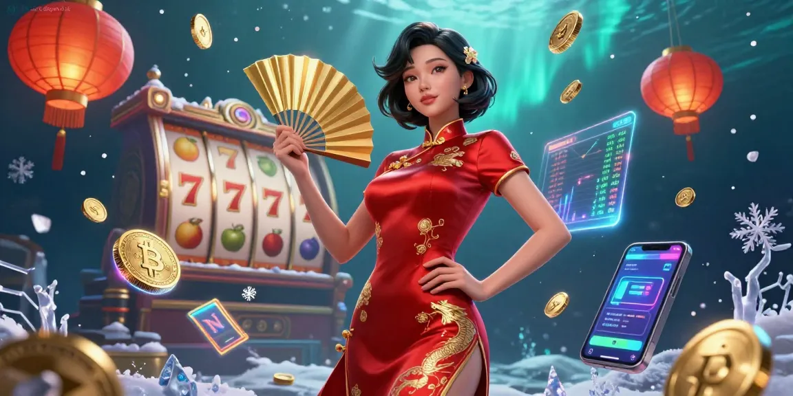Experience the excitement of slot depo 10k with a vibrant scene featuring stunning visuals and gaming elements.