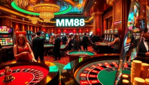 Experience the thrill of winnings at MM88 casino, where players engage in high-stakes poker games.