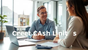 카드 한도 현금화를 위한 전문가와 상담하는 장면을 보여줍니다.