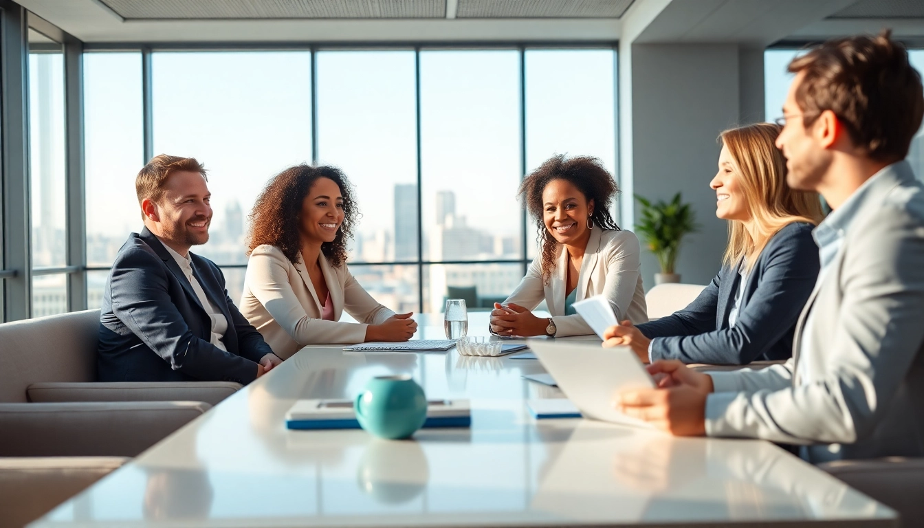 Engaged discussion in an independent wealth management firm San Antonio showcasing financial strategies.