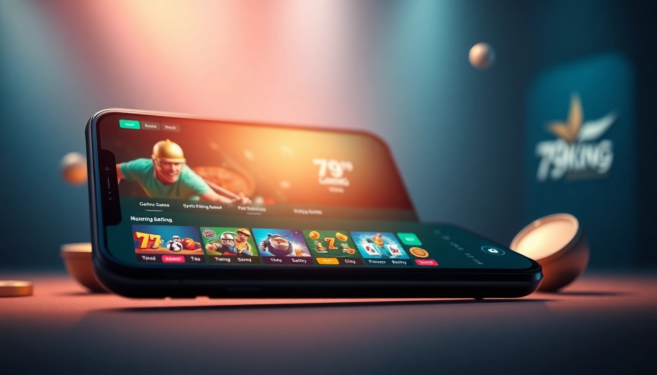 79King online gambling platform showcasing diverse games and features