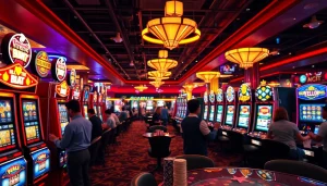 Menang besar di slot gacor hari ini dengan mesin slot yang penuh warna dan aktivitas.