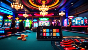 Engaging players at a luxury casino table showcasing link vao w88 and excitement of online gambling.