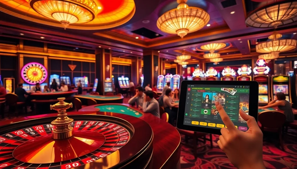 Players enjoying a thrilling game of poker at 789 BET casino, showcasing high stakes and excitement.