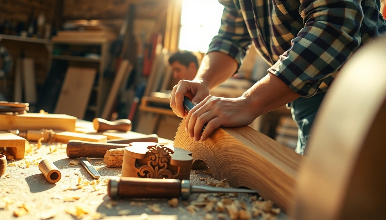 Engaged carpenter demonstrating skills in a workshop focused on Carpentry Apprenticeship Near Me.