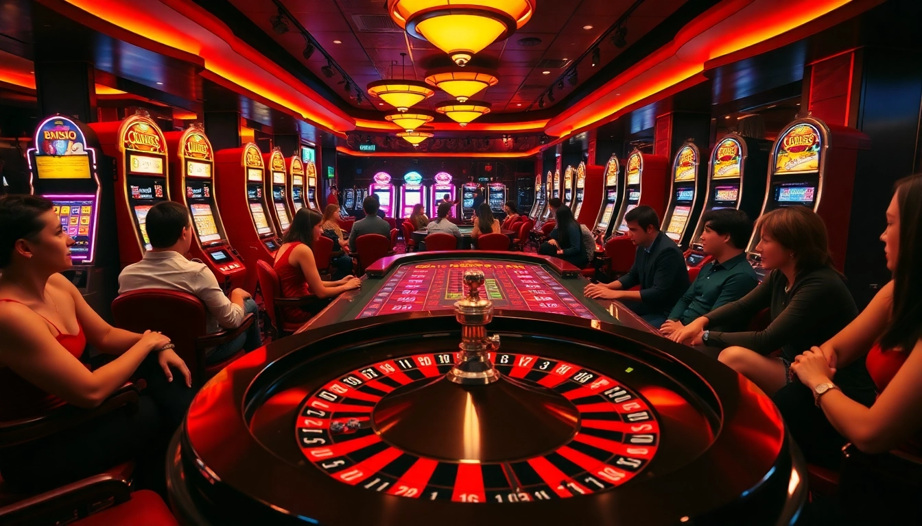 Experience the excitement of the b52club casino scene with ace players and dazzling slot machines.