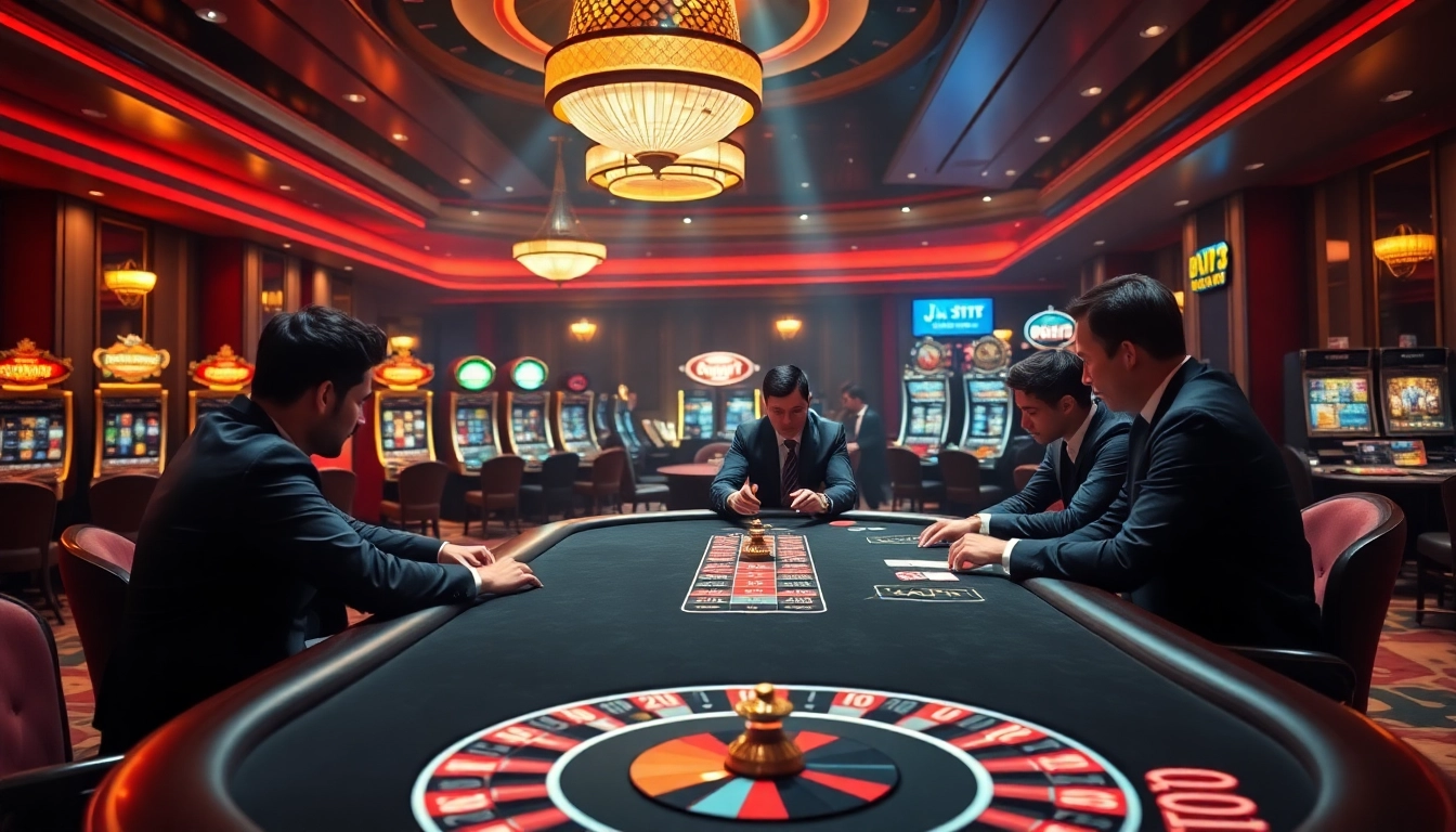 Vivez l'excitation au meilleur casino en ligne avec un poker glamour et des machines à sous vibrantes.