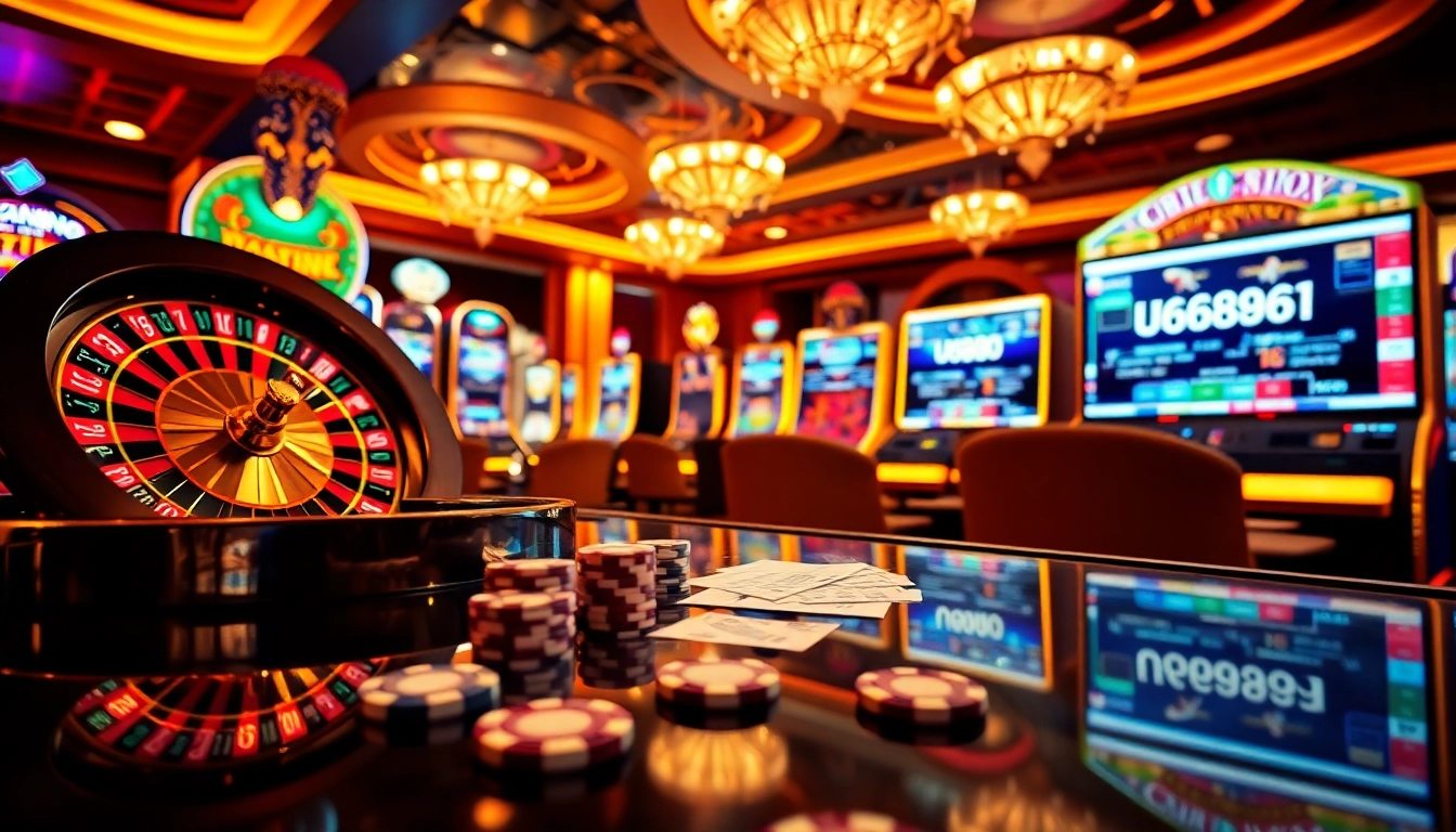 Experience the excitement at http://u888.br.com/ with vibrant casino visuals featuring roulette and slots.
