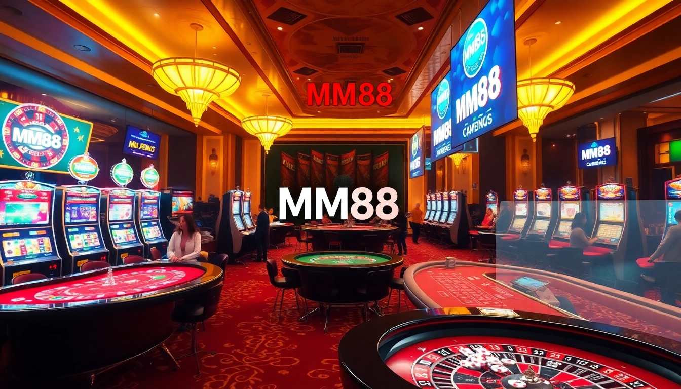 Experience the thrill of gambling at mm88 com with live casino games and vibrant betting tables.