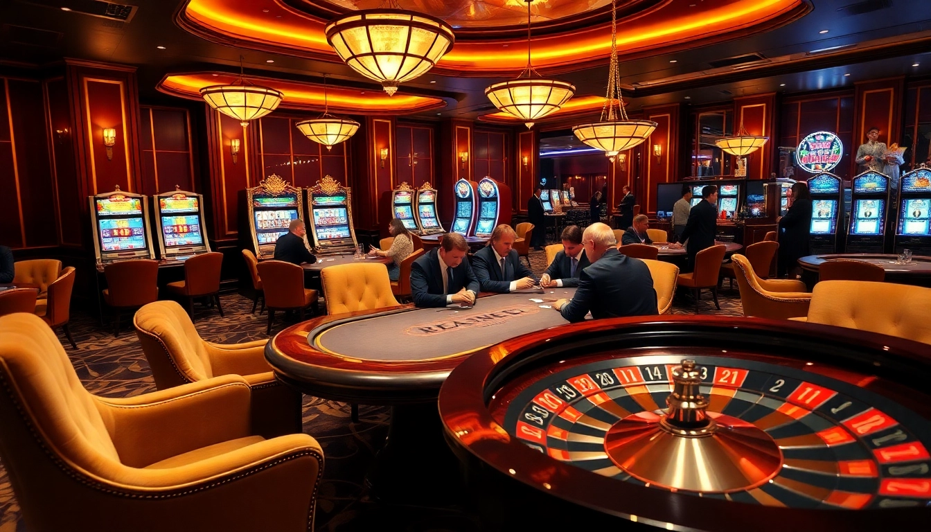 Scène de table de poker pleine d'action montrant l'excitation du meilleur casino en ligne.