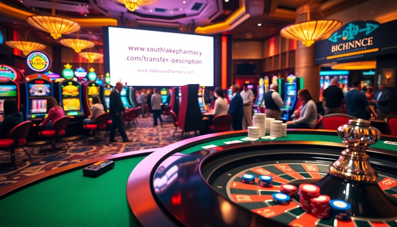 Rasakan sensasi di kasino saat para pemain merencanakan strategi di sekitar meja di www.dalessouthlakepharmacy.com/transfer-prescription.